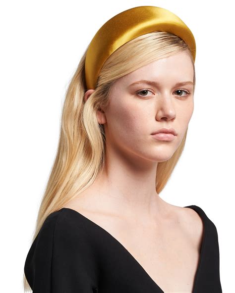 prada satin haarband|Prada headbands uk.